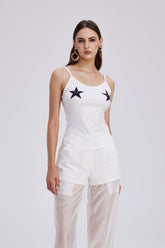 Chase Star Spagetti Dar Kesim Üst